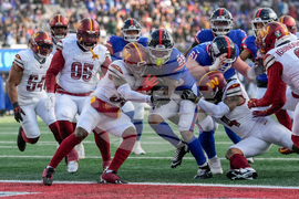 Commanders Giants Football