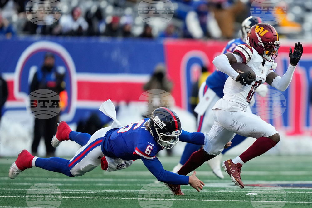 Commanders Giants Football