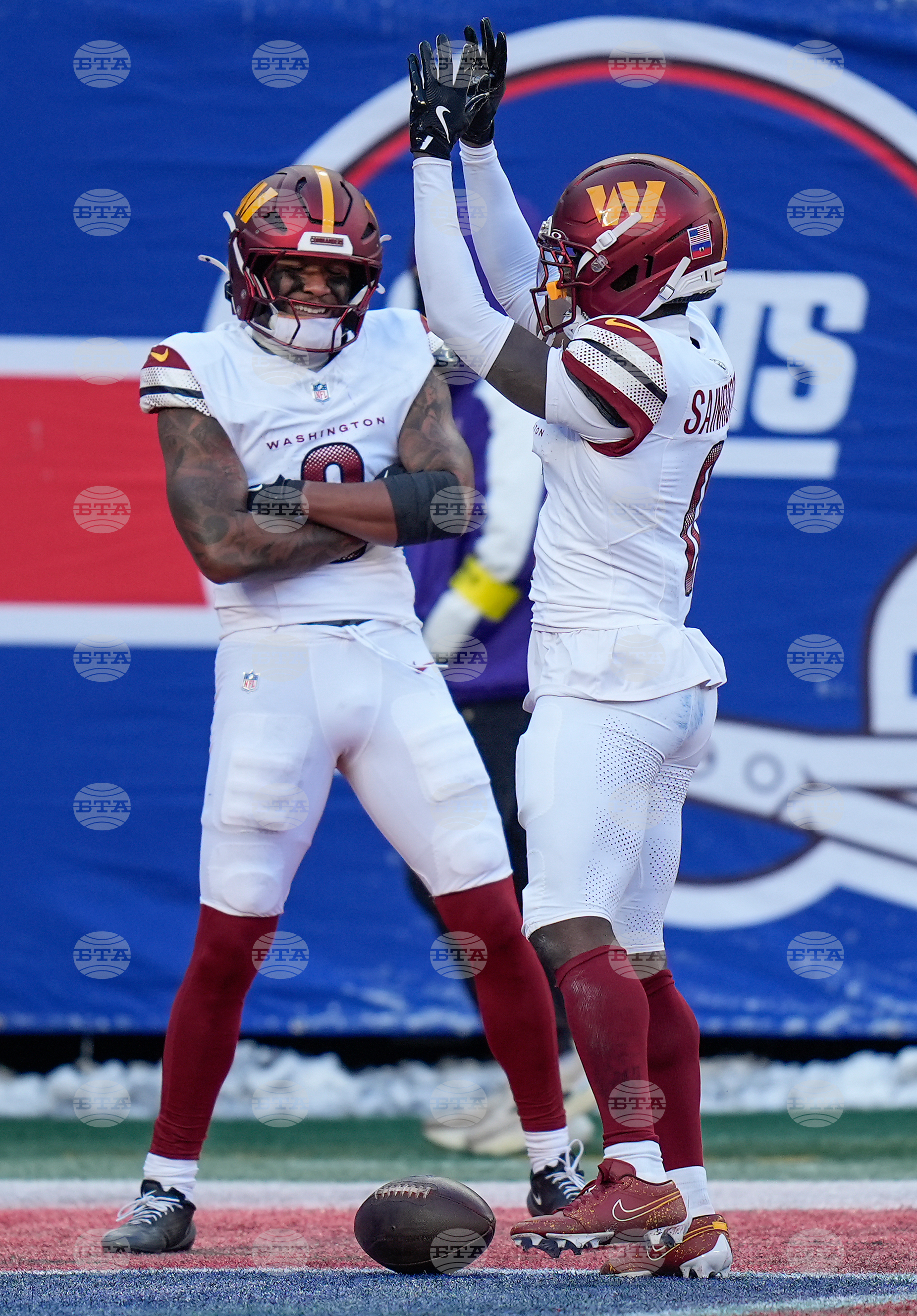 Commanders Giants Football