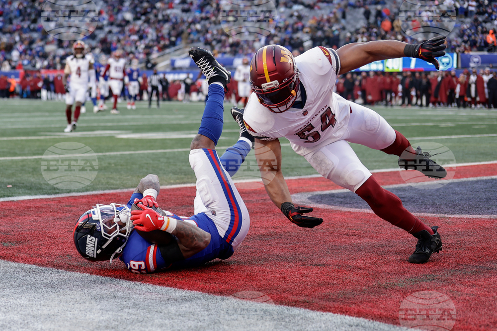 Commanders Giants Football