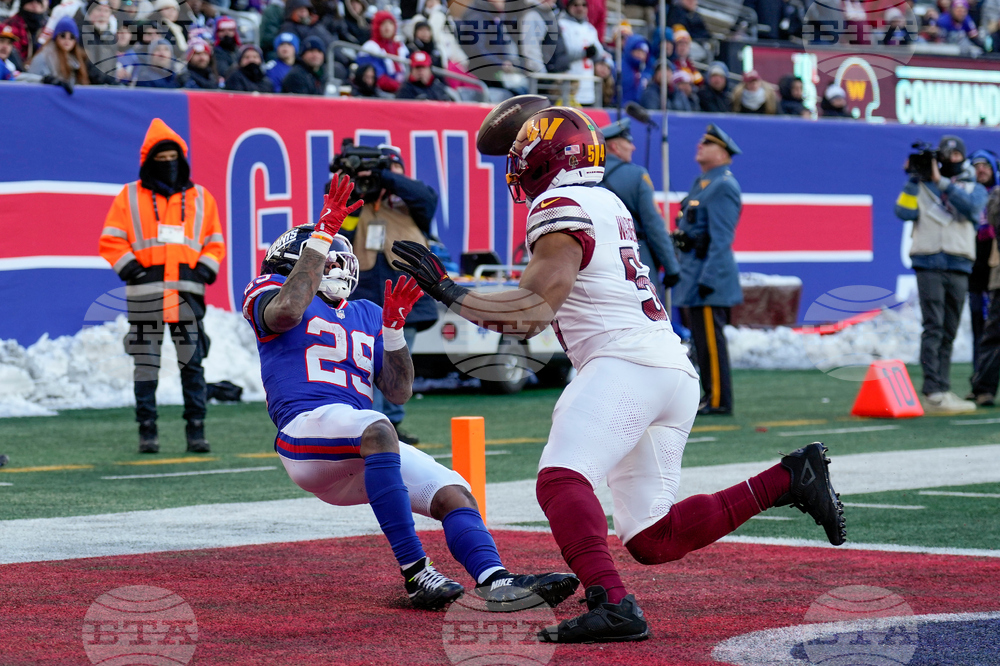 Commanders Giants Football