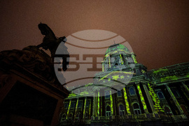 APTOPIX Hungary Advent Holiday Lights