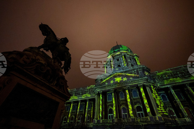 APTOPIX Hungary Advent Holiday Lights