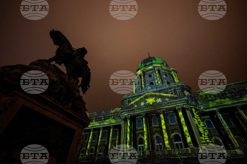 APTOPIX Hungary Advent Holiday Lights