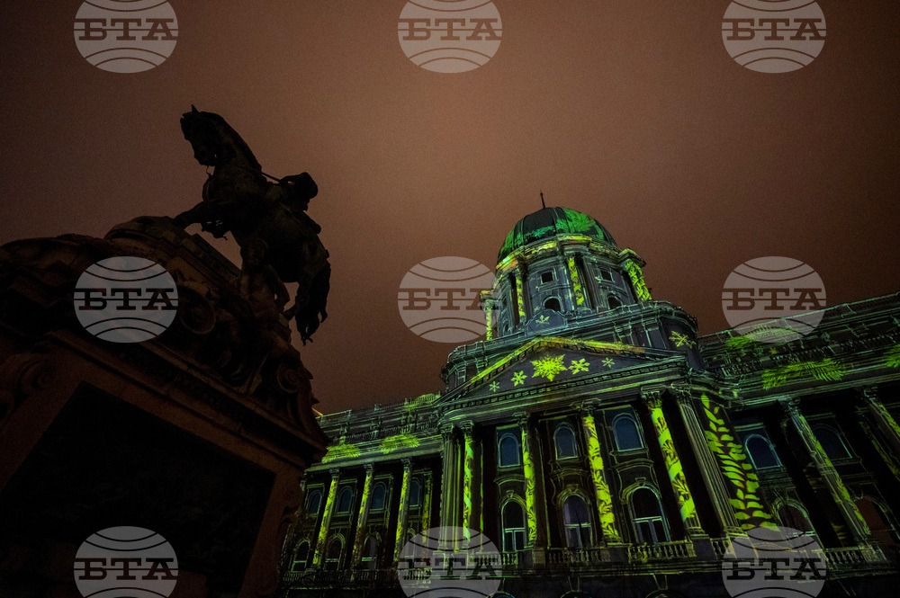 APTOPIX Hungary Advent Holiday Lights