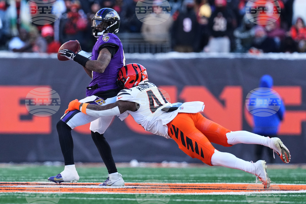 APTOPIX Ravens Bengals Football