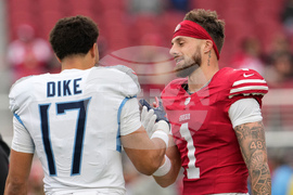 Titans 49ers Football