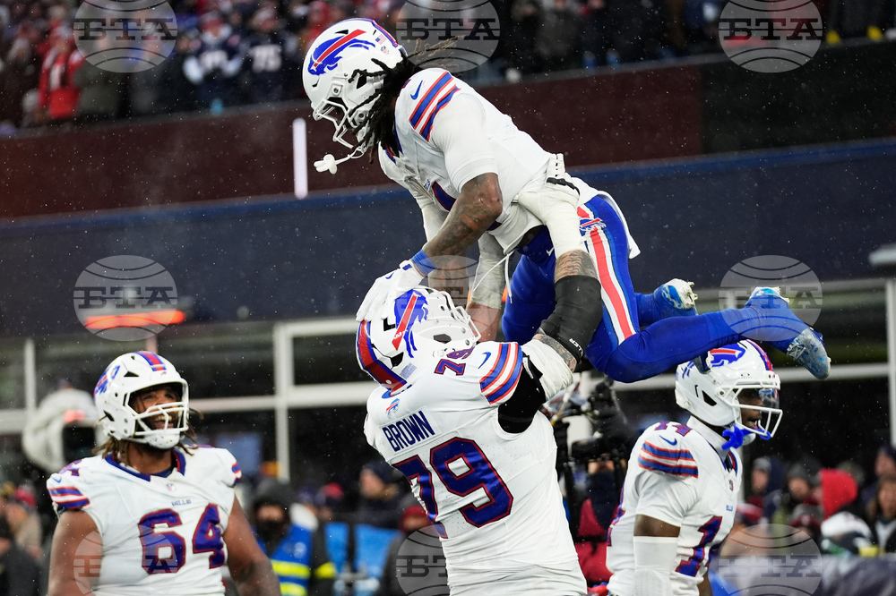 APTOPIX Bills Patriots Football