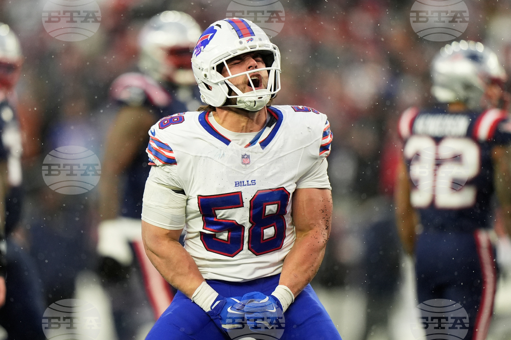 APTOPIX Bills Patriots Football