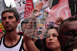 Brazil Bolsonaro Protest