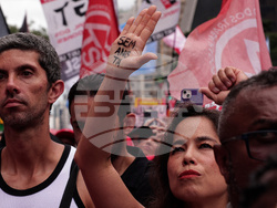 Brazil Bolsonaro Protest