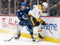 Predators Canucks Hockey