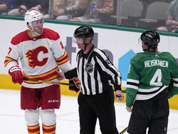 Flames Stars Hockey