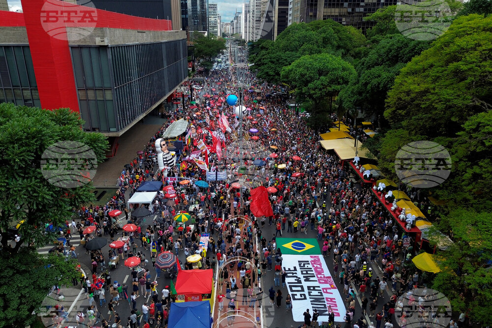Brazil Bolsonaro Protest
