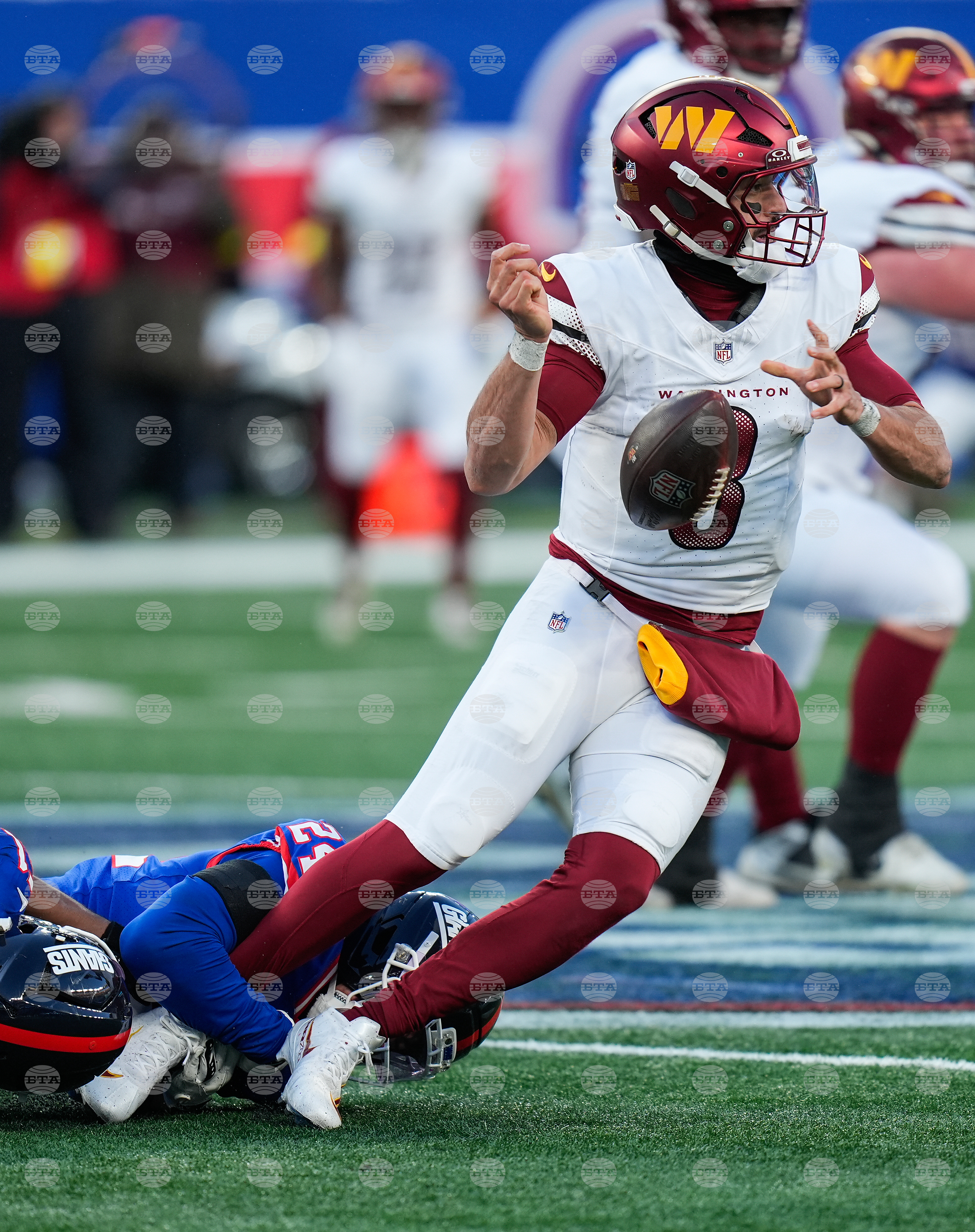 Commanders Giants Football