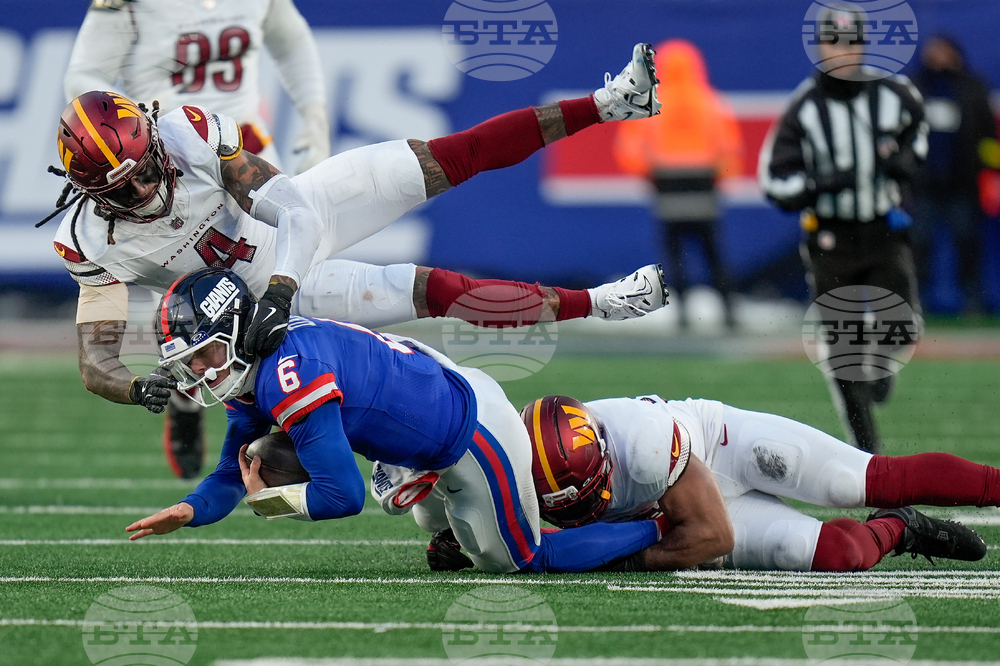 Commanders Giants Football