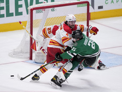 Flames Stars Hockey