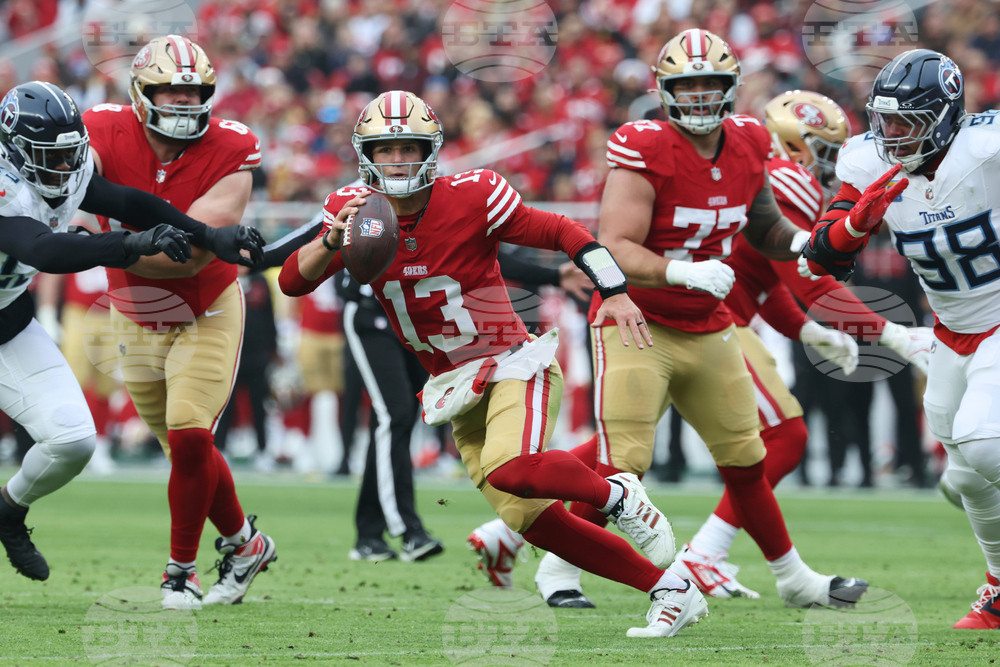 Titans 49ers Football