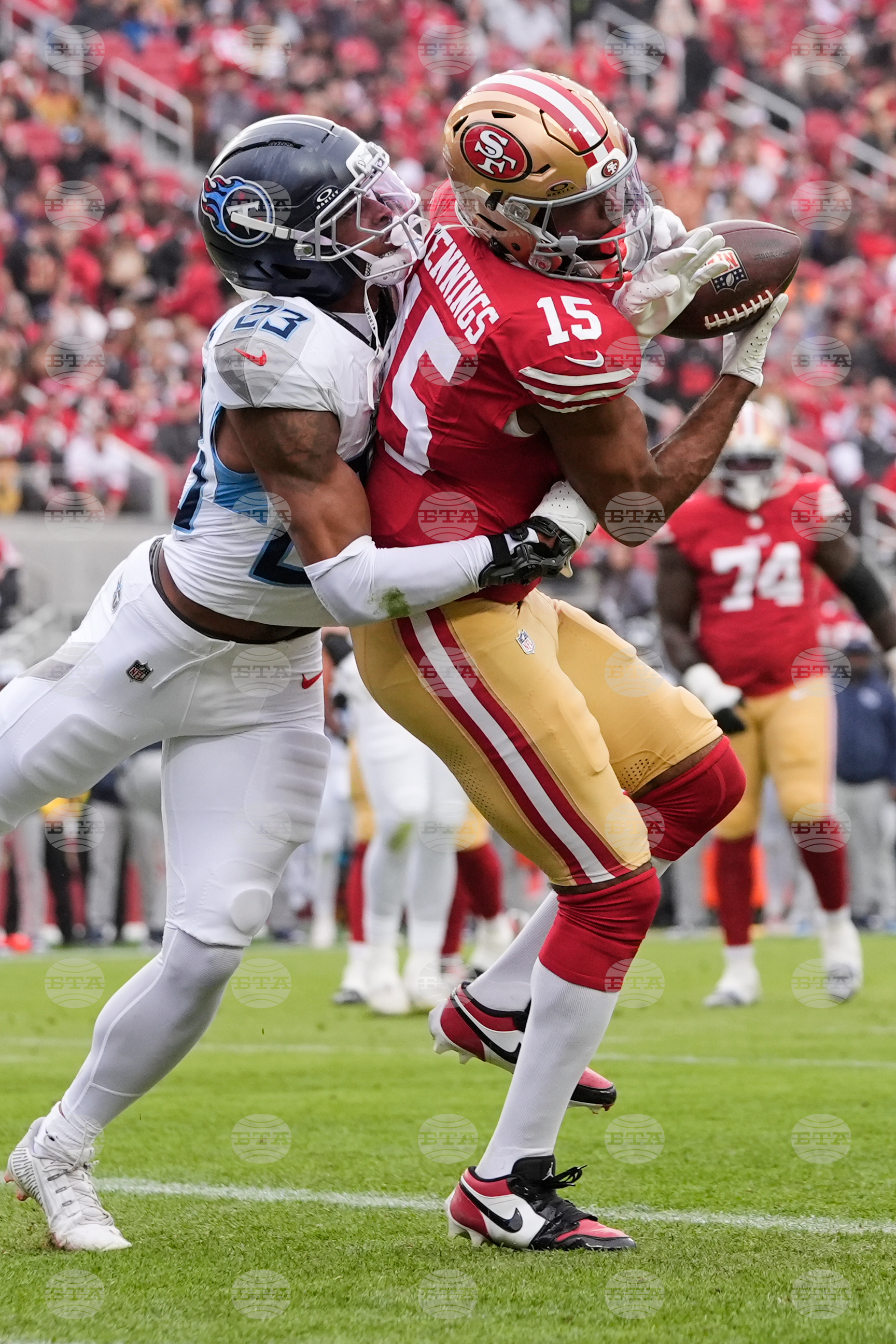 Titans 49ers Football