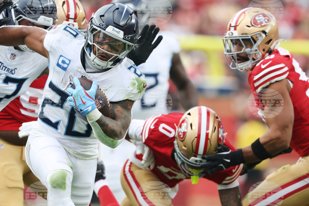 Titans 49ers Football