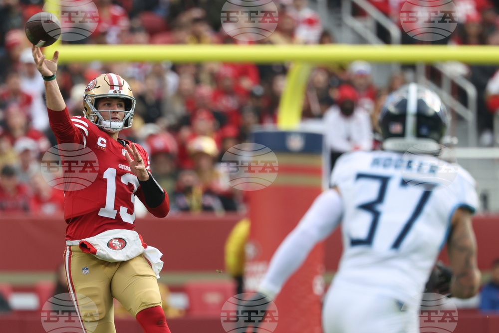 Titans 49ers Football