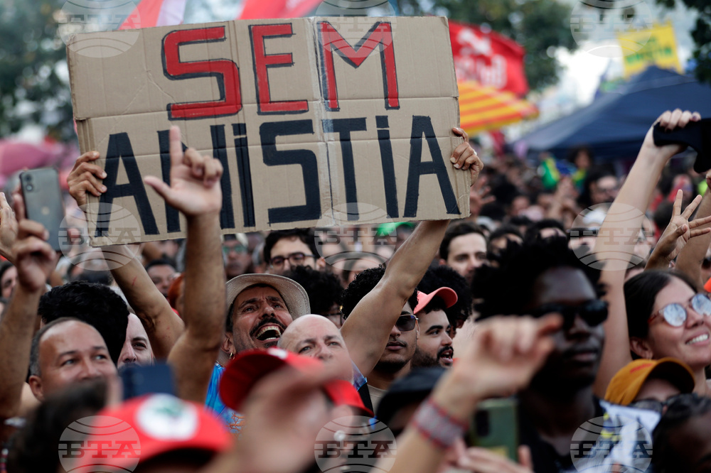 Brazil Bolsonaro Protest
