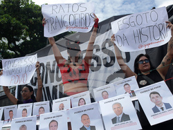 Brazil Bolsonaro Protest