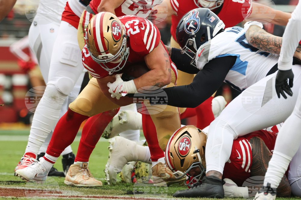 Titans 49ers Football
