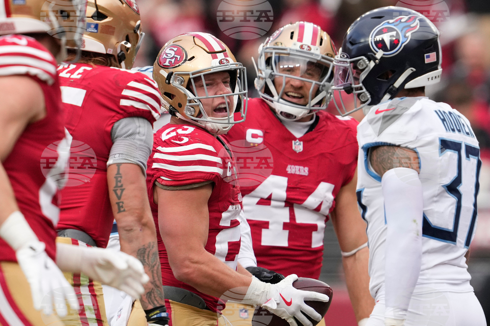 Titans 49ers Football
