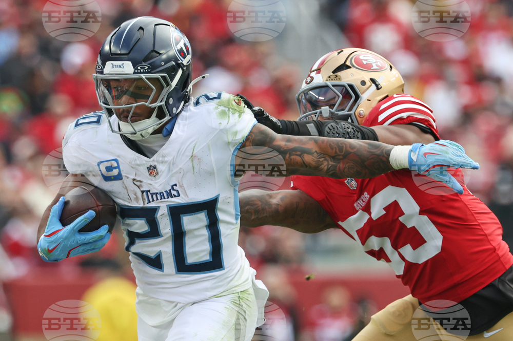 Titans 49ers Football