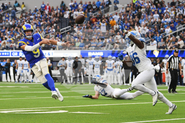 APTOPIX Lions Rams Football