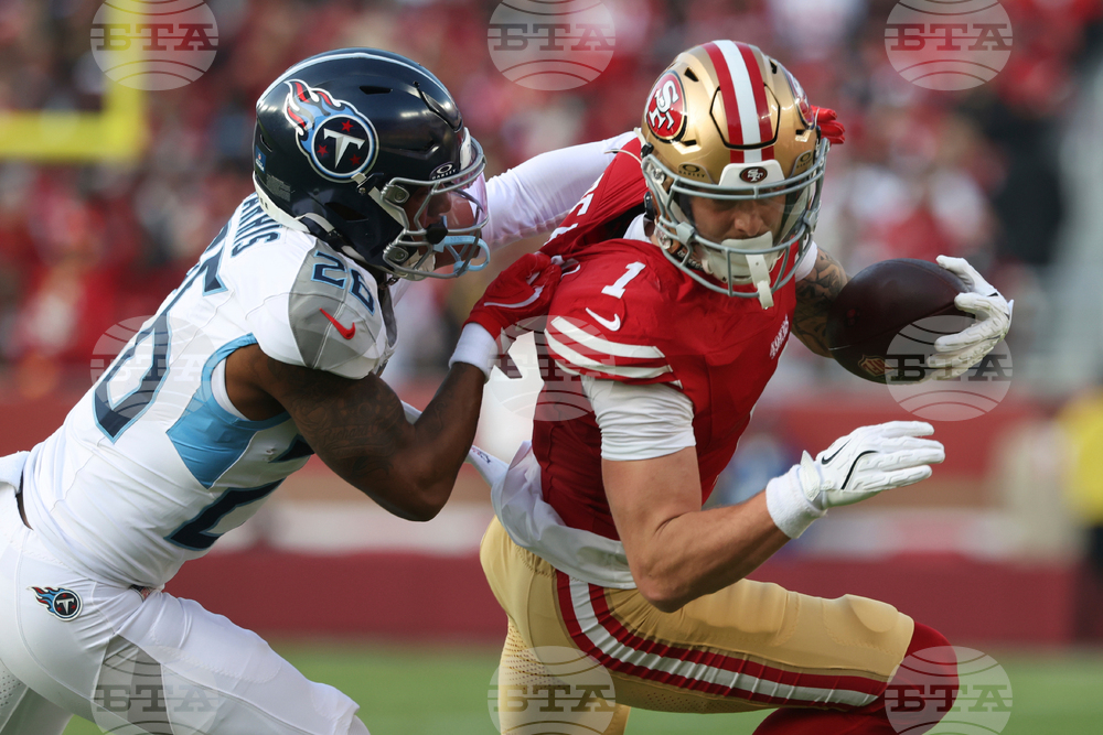 Titans 49ers Football