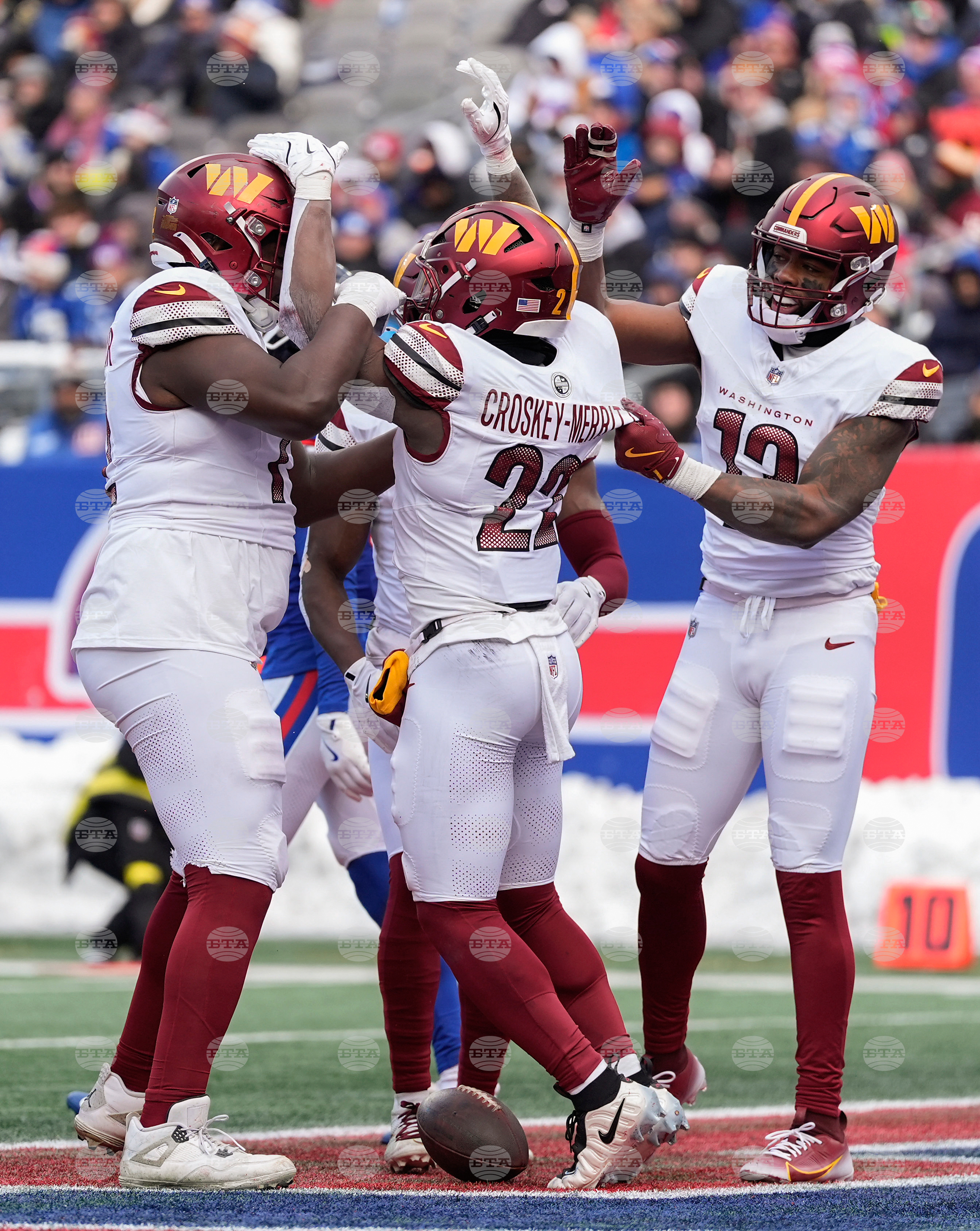 Commanders Giants Football