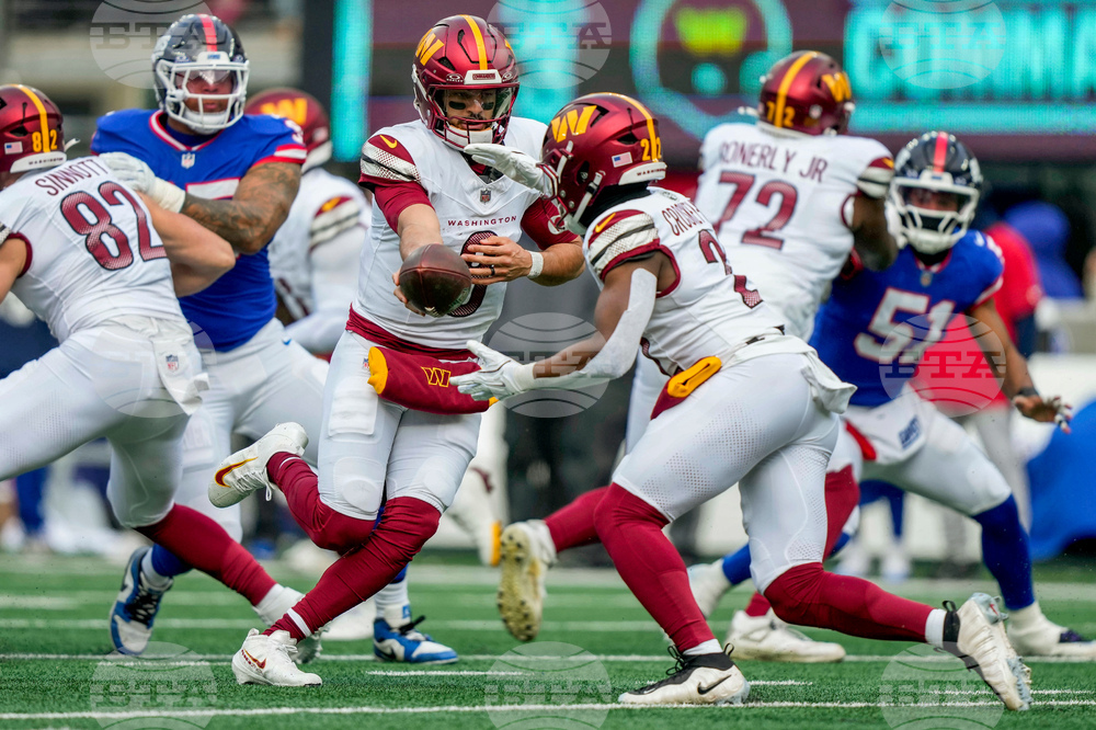 Commanders Giants Football