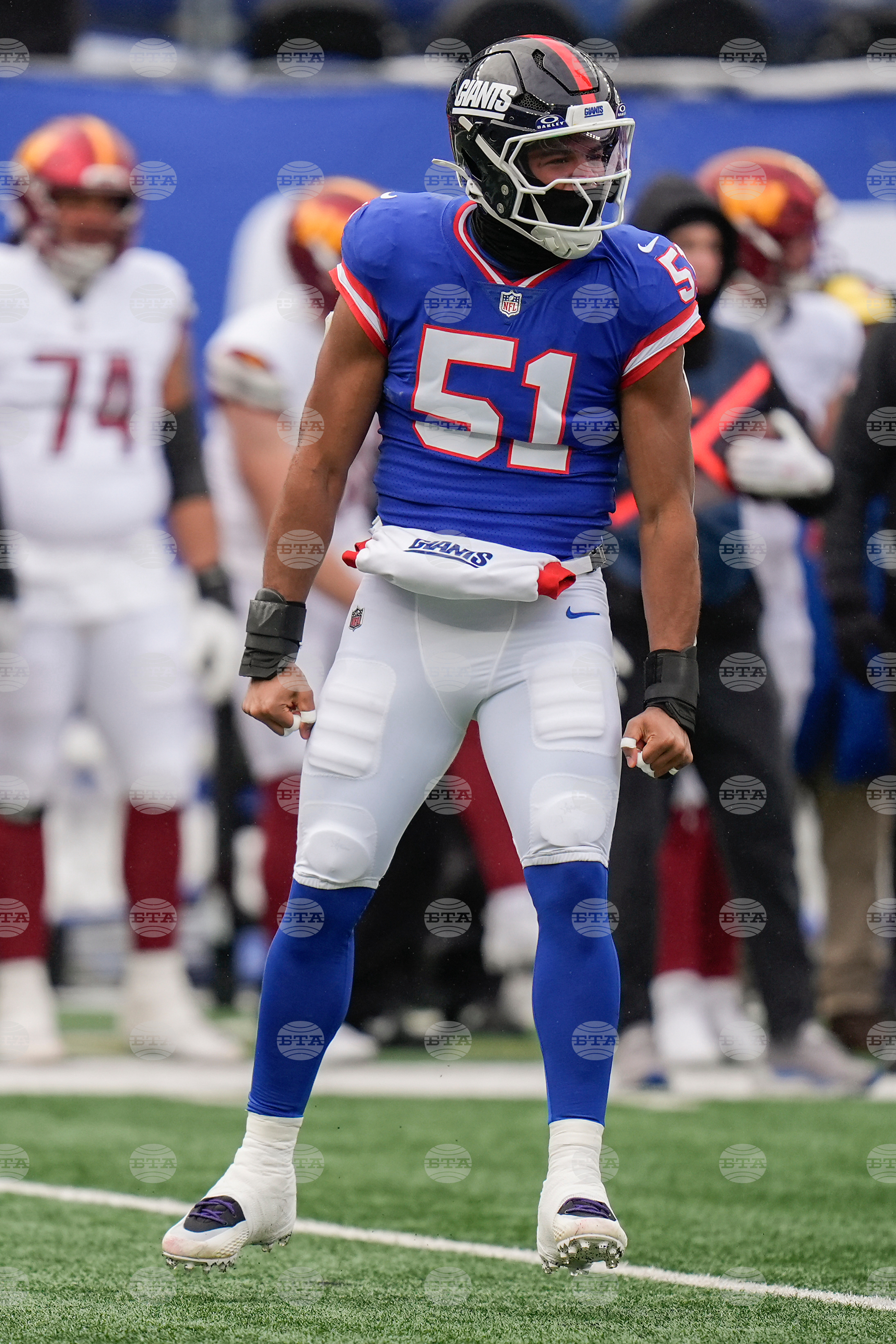 Commanders Giants Football