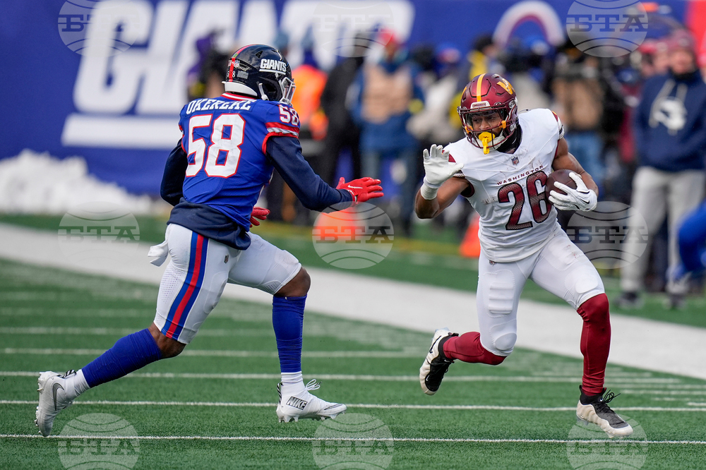 Commanders Giants Football