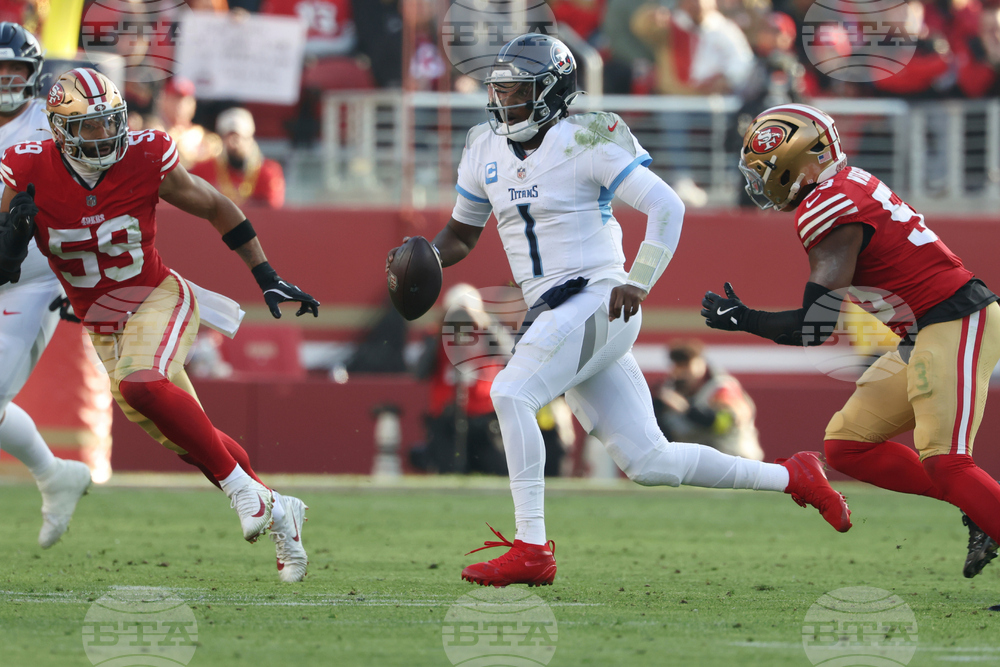 Titans 49ers Football