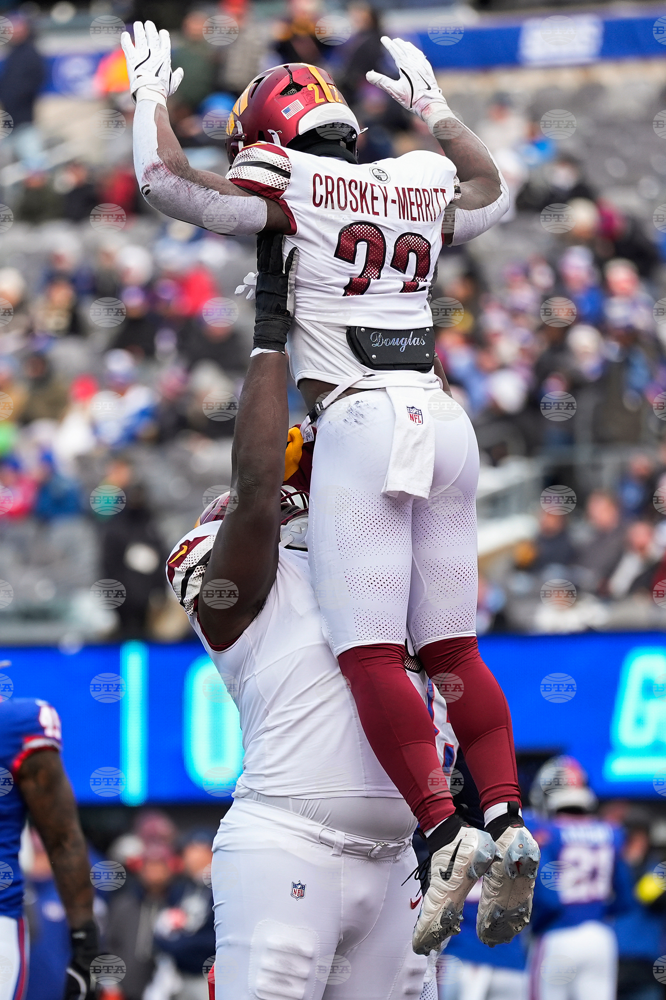 Commanders Giants Football