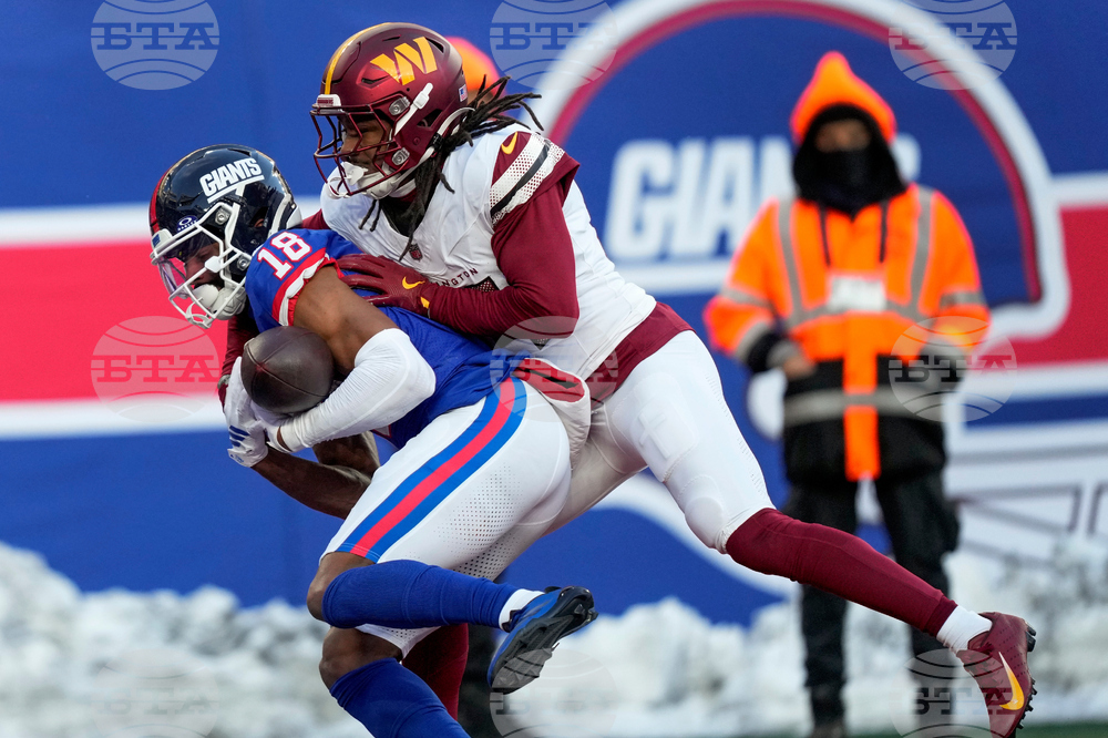 Commanders Giants Football