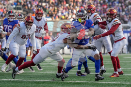 Commanders Giants Football