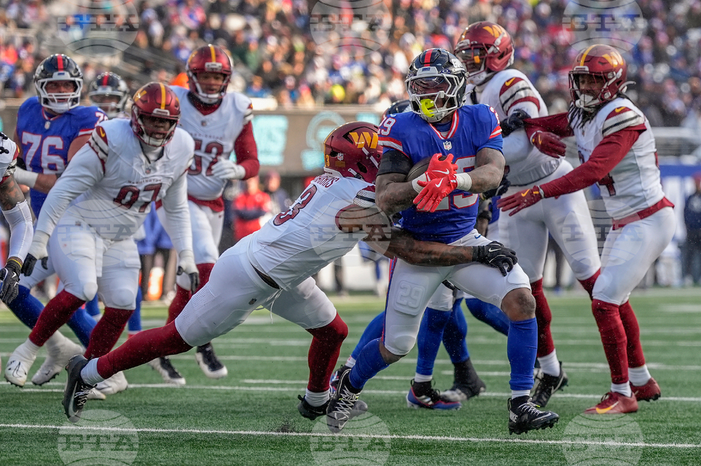 Commanders Giants Football