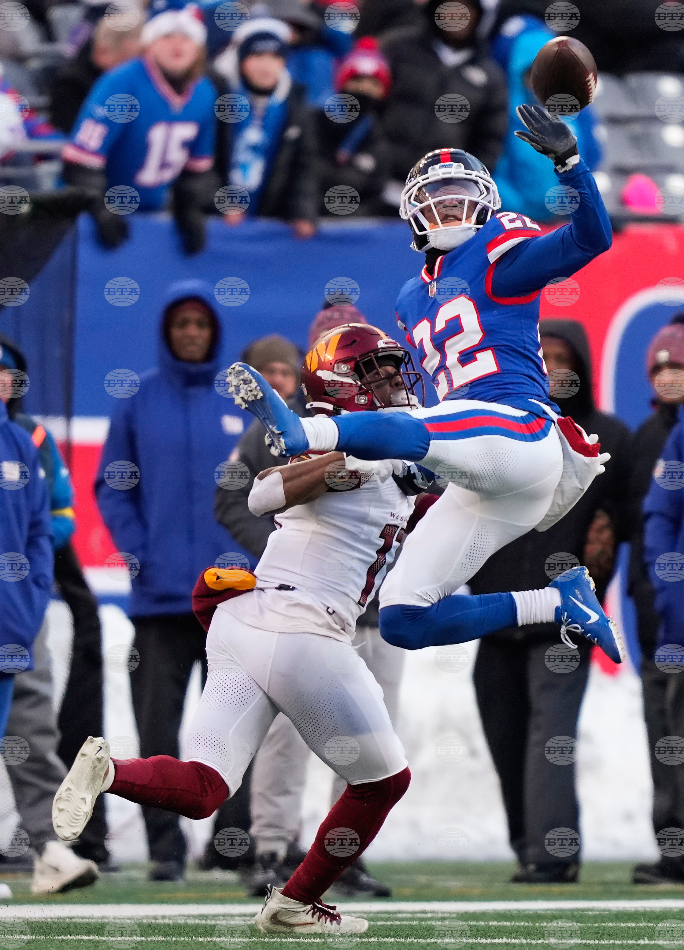 Commanders Giants Football