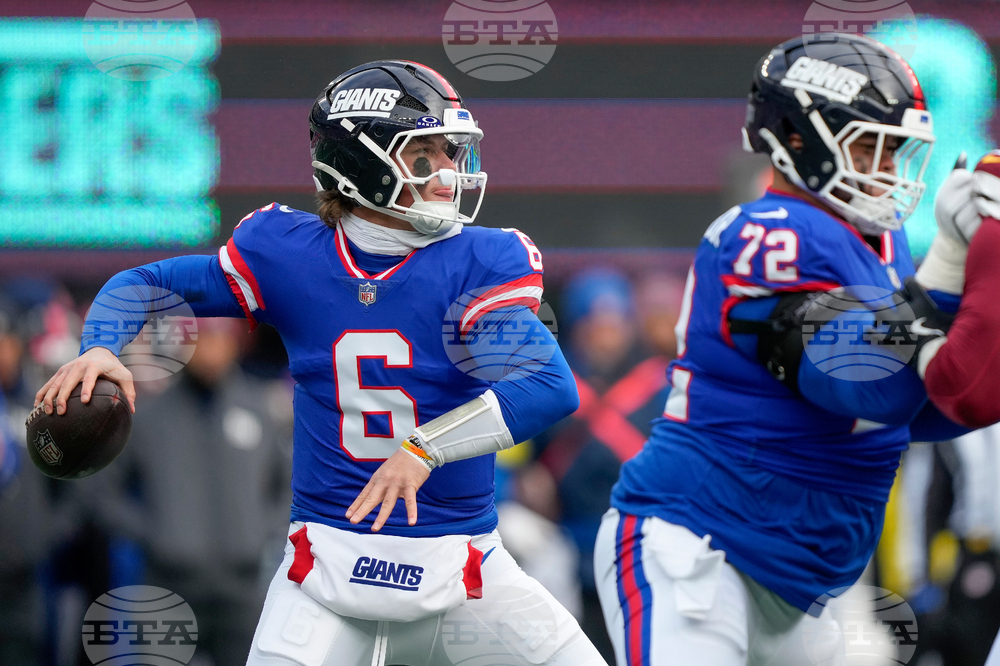 Commanders Giants Football