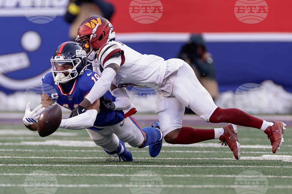 Commanders Giants Football