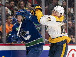 Predators Canucks Hockey