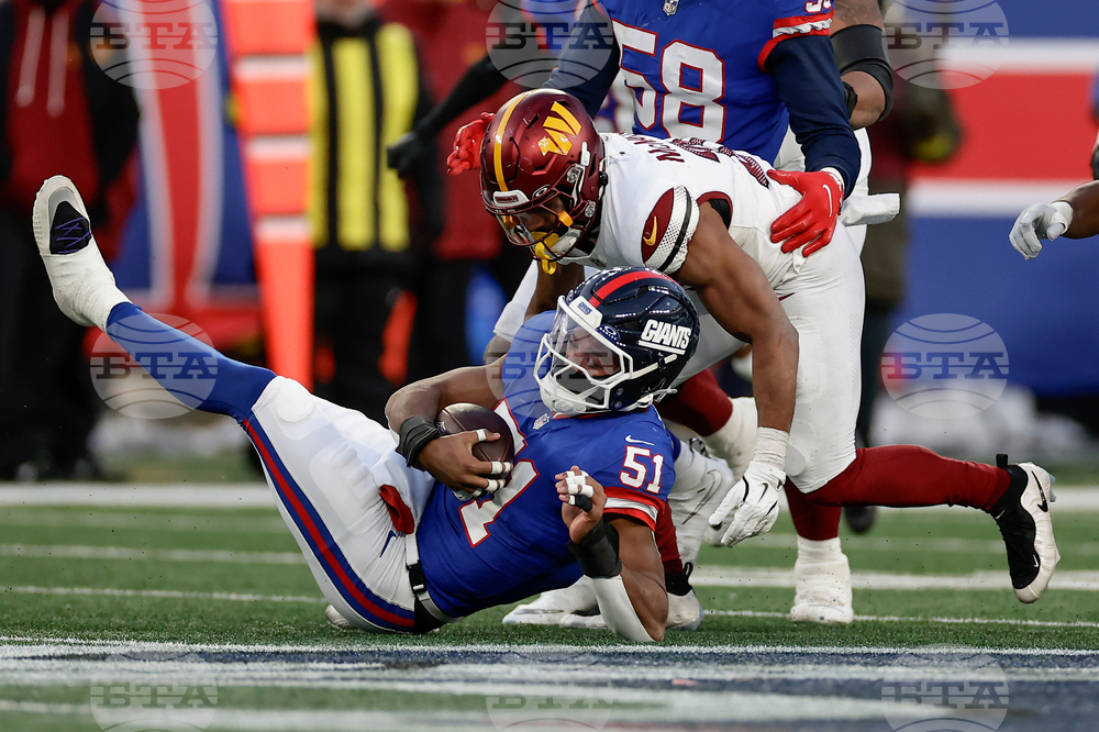 Commanders Giants Football