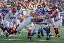 Commanders Giants Football