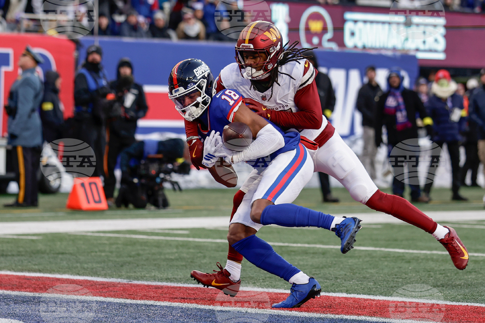 Commanders Giants Football