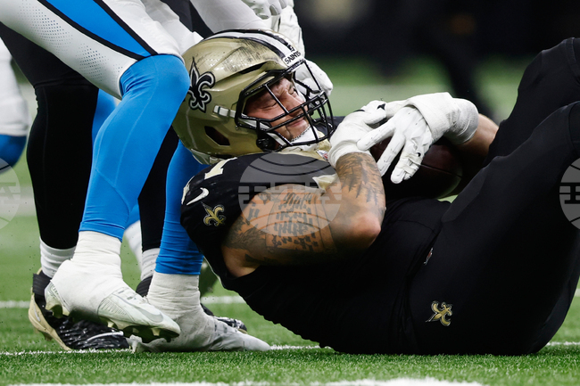 APTOPIX Panthers Saints Football