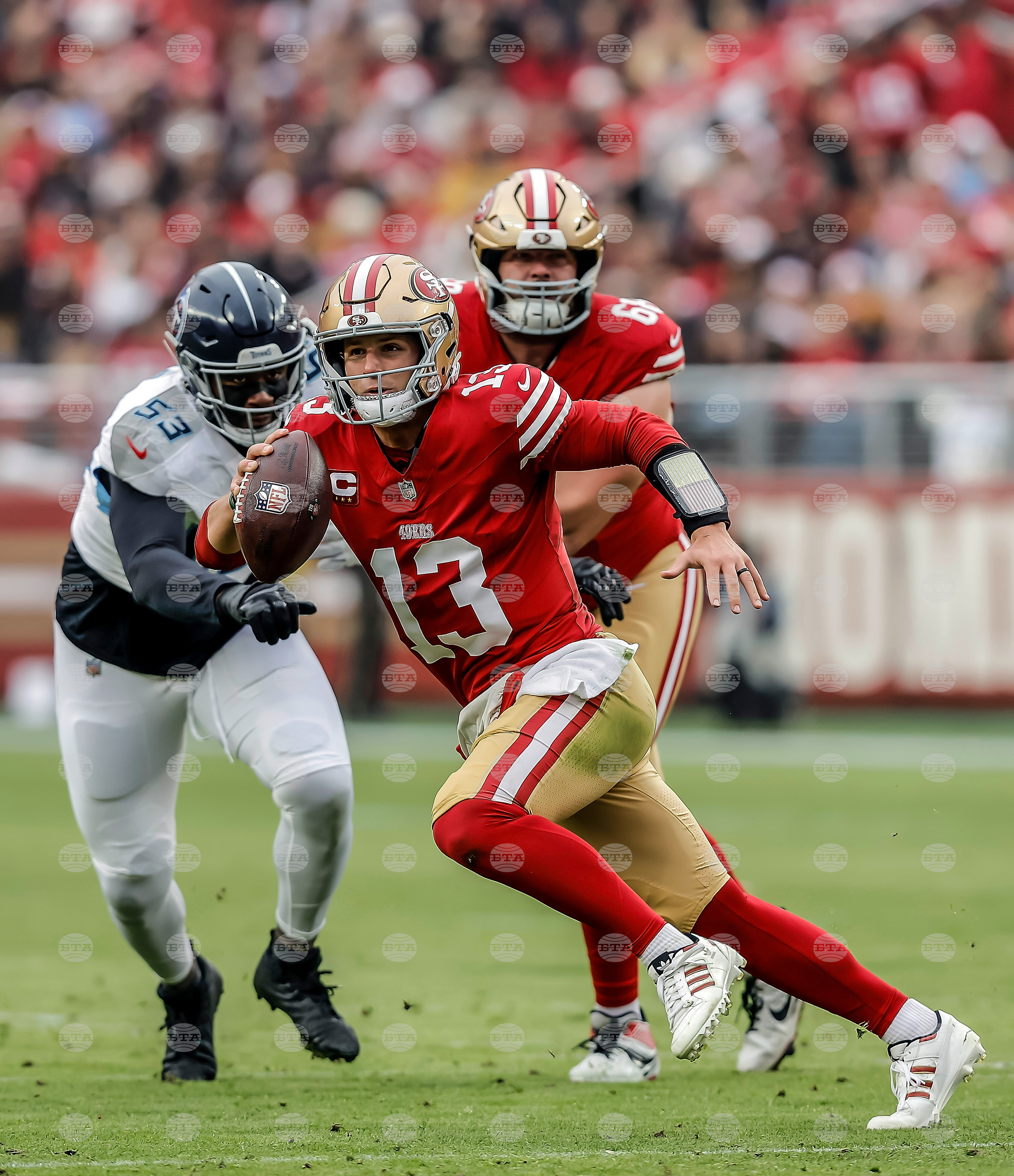 Titans 49ers Football